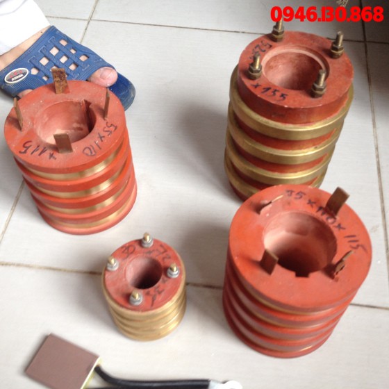 Cổ góp điện 2 pha 1 bo co gop dien yzr112