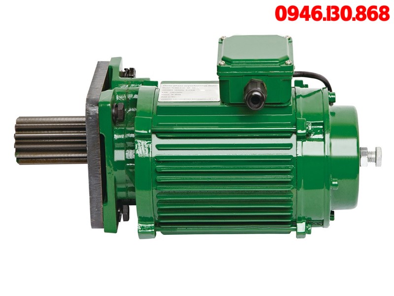 Motor dầm biên cầu trục 0.4 KW 1 motor dam bien cau truc 0.4 kw